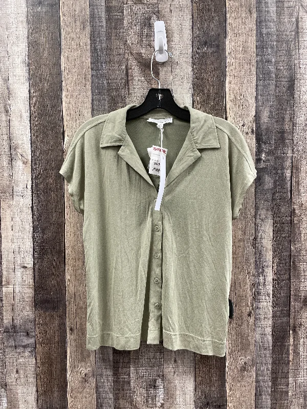 Top Short Sleeve By Jane And Delancey In Green, Size: Xs