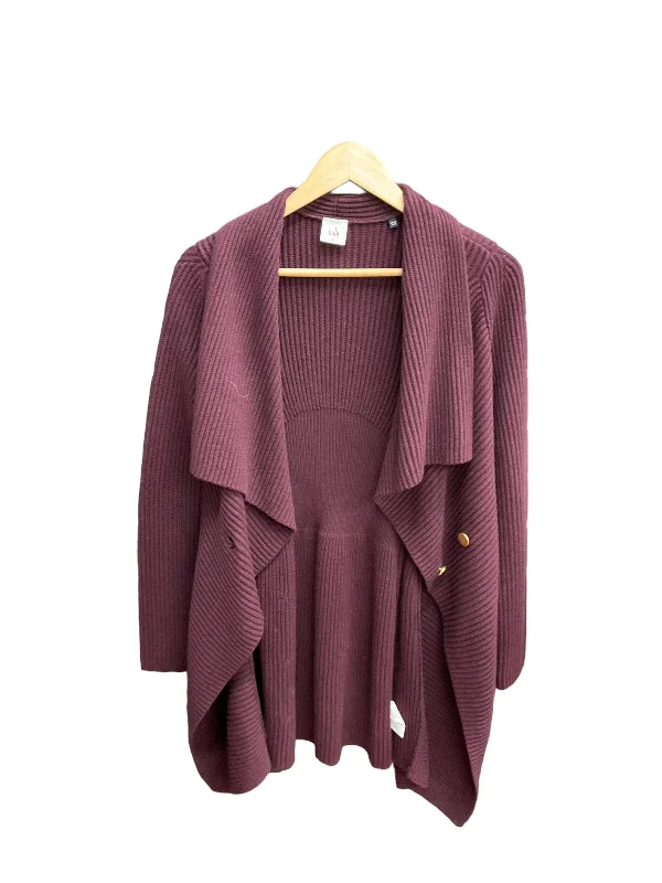 Maroon Sweater Cardigan Cabi, Size Xs