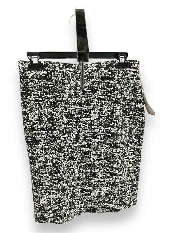 Skirt Midi By Philosophy In Black & White, Size: S