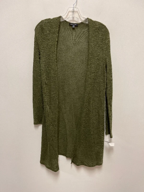 Sweater Cardigan By As U Wish In Green, Size: Xs