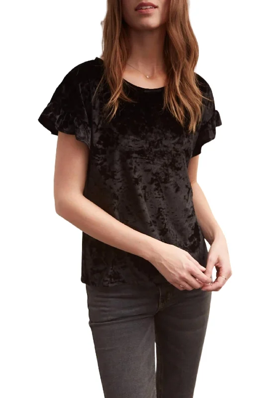 Mackensie Tee In Deep Black