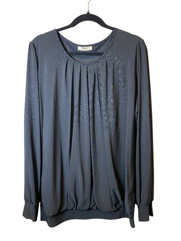 Top Long Sleeve By Cmc In Black, Size: 3x