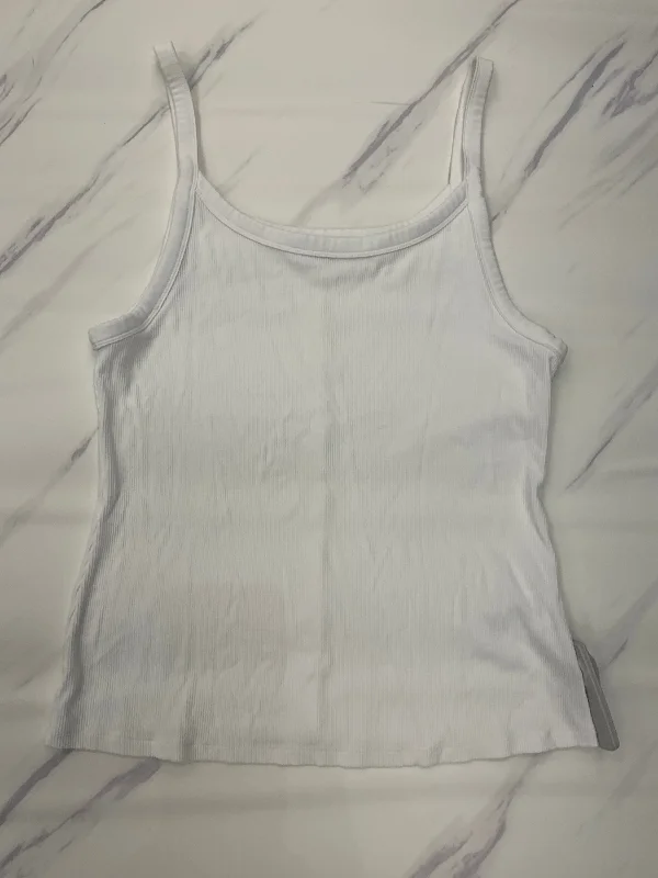 Top Sleeveless By Vince In White, Size: Xl