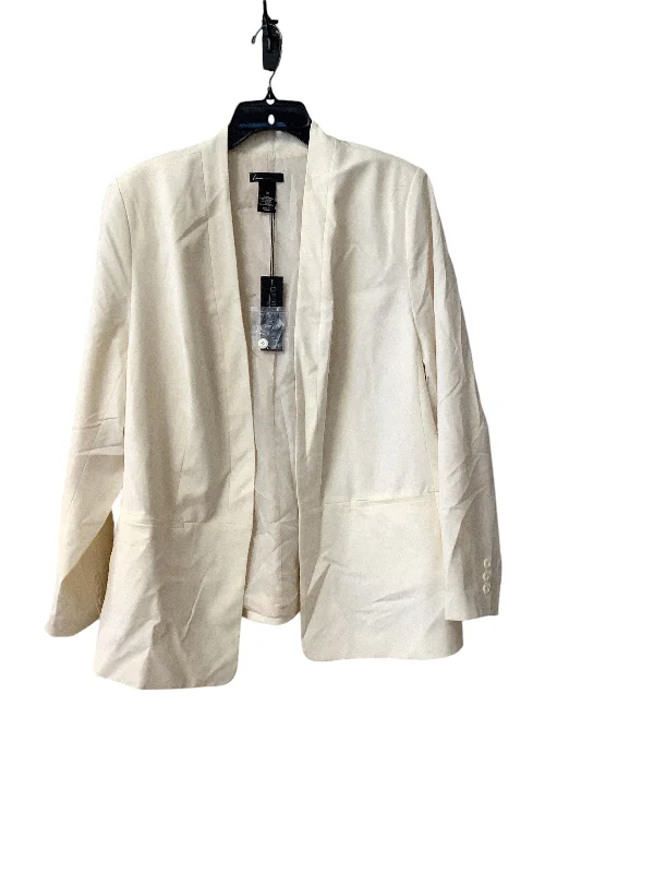 Blazer By Lane Bryant In Cream, Size: 20