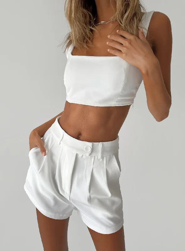 Huxley Short Set White