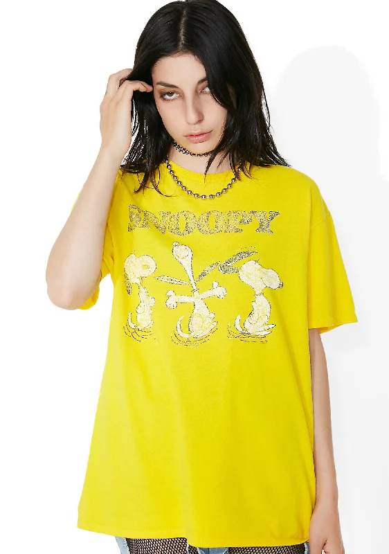 Sunflower Snoopy Tee