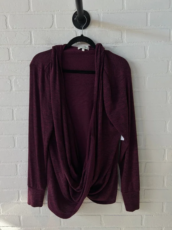 Sweatshirt Crewneck By grace + lace In Purple, Size: L