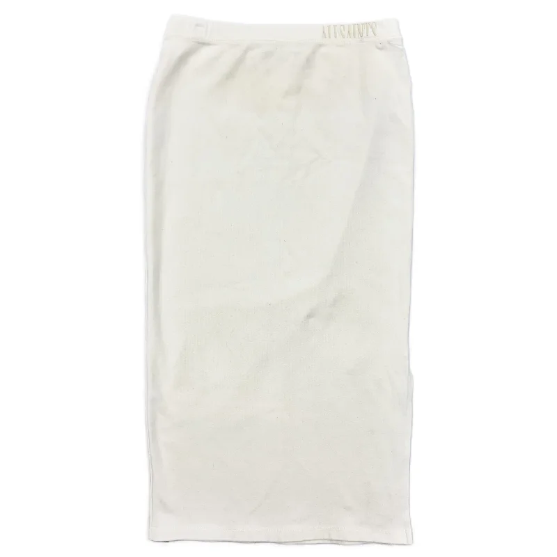 Skirt Maxi By AllSaints In White, Size: 10