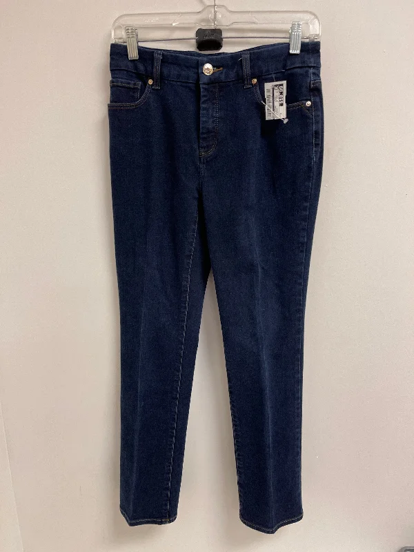 Jeans Skinny By Chicos In Blue Denim, Size: 2