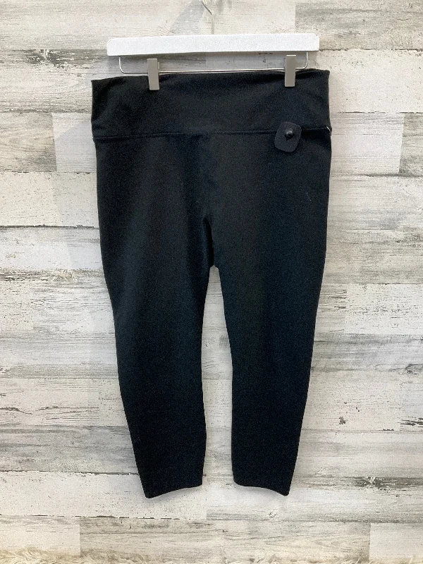 Athletic Capris By Fabletics In Black, Size: Xxl