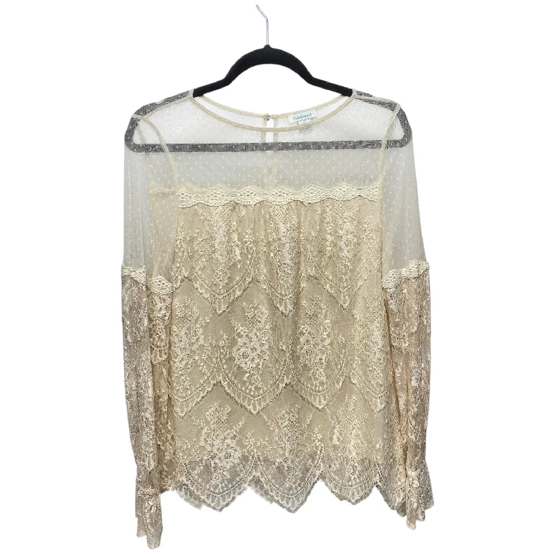 Top Long Sleeve By Sundance In Cream, Size: Xs