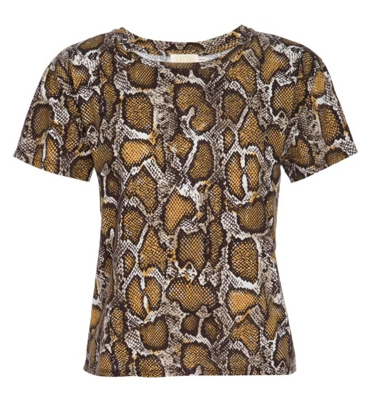 Women's Marie Boxy Tee In Python