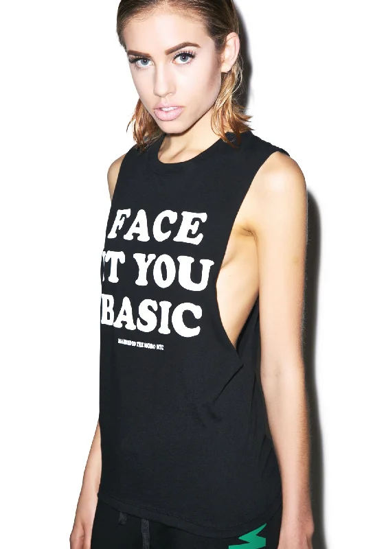 Face It Muscle Tee