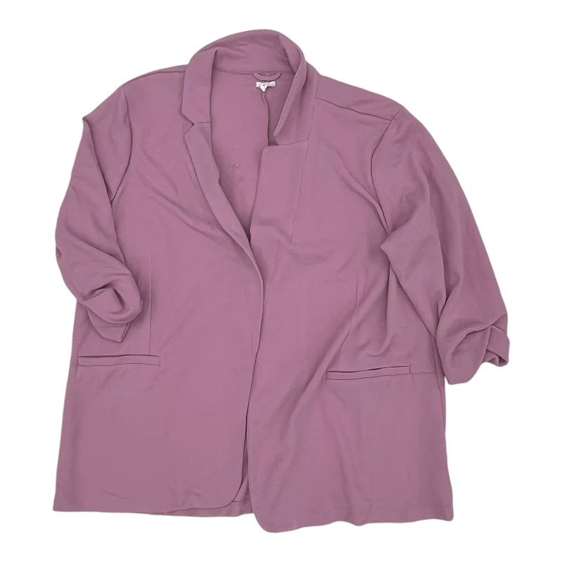 Blazer By Maurices In Pink, Size:3X