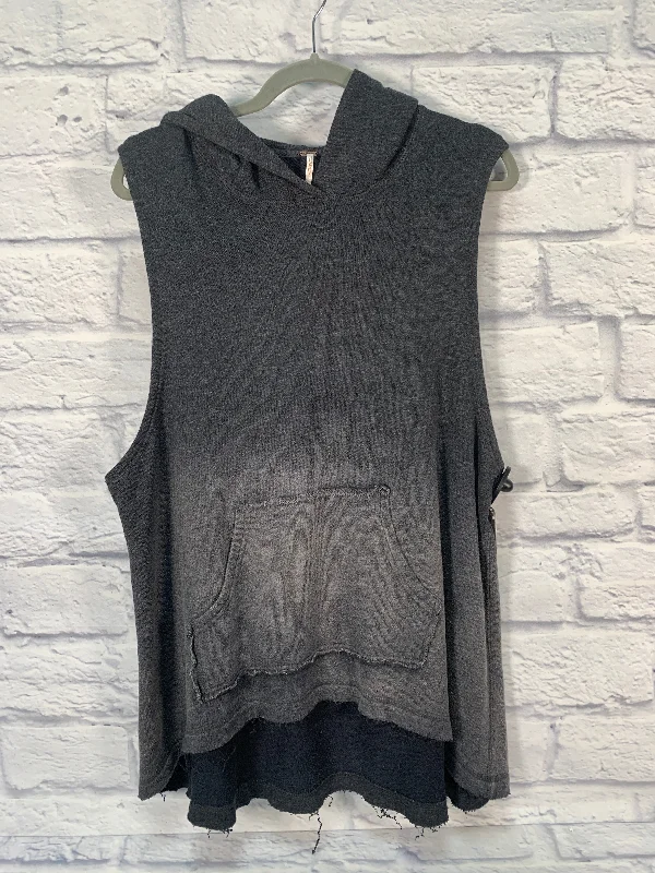 Top Sleeveless By Free People In Grey, Size: S