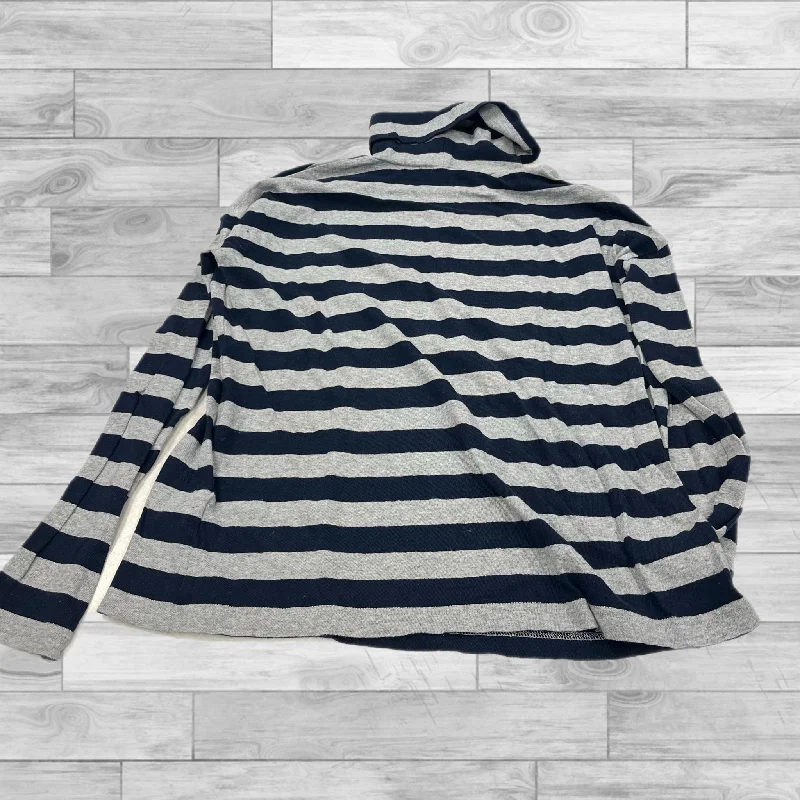 Top Long Sleeve By J. Crew In Striped Pattern, Size: S