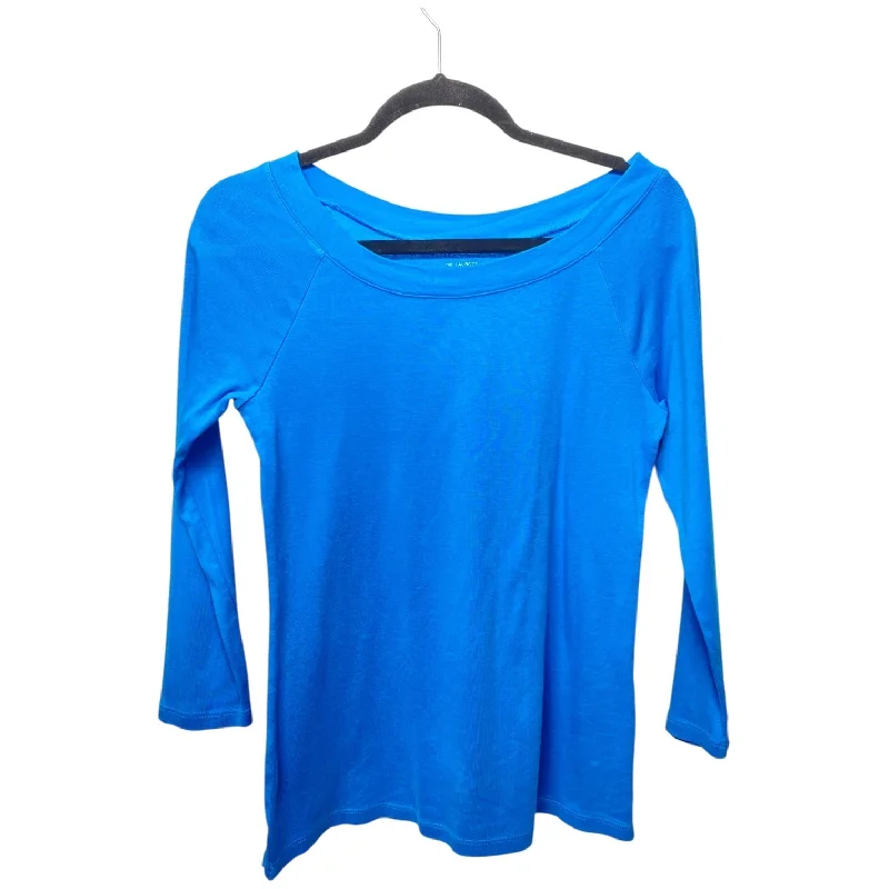 Top Long Sleeve By Talbots In Blue, Size: Xs