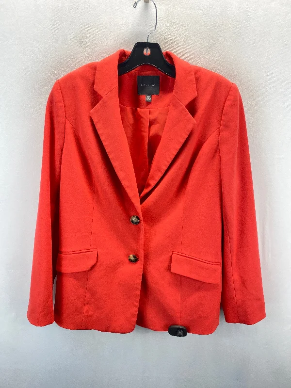 Blazer By Limited In Orange, Size: 10petite