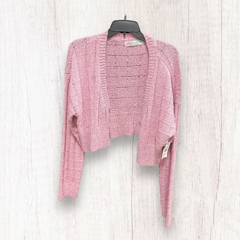 Pink Sweater Cardigan Free People, Size Xl