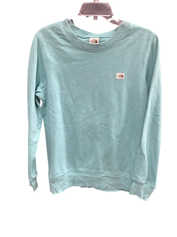 Sweatshirt Crewneck By The North Face In Teal, Size: M