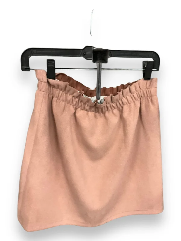 Skirt Mini & Short By Bishop + Young In Pink, Size: M