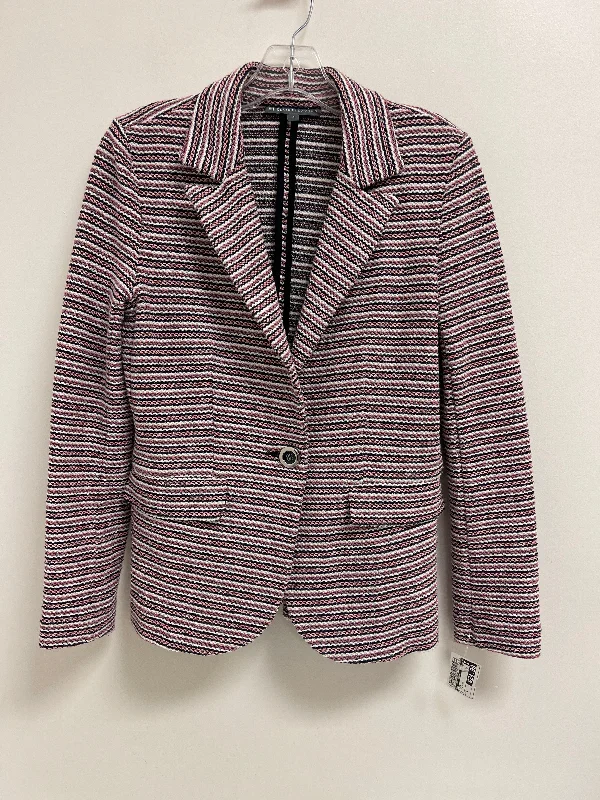 Blazer By Elliott Lauren In Blue & Pink, Size: S