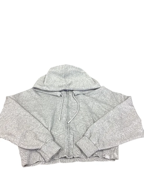 Sweatshirt Hoodie By Joy Lab In Grey, Size: Xl