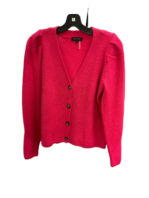 Sweater Cardigan By 1.state In Pink, Size: S