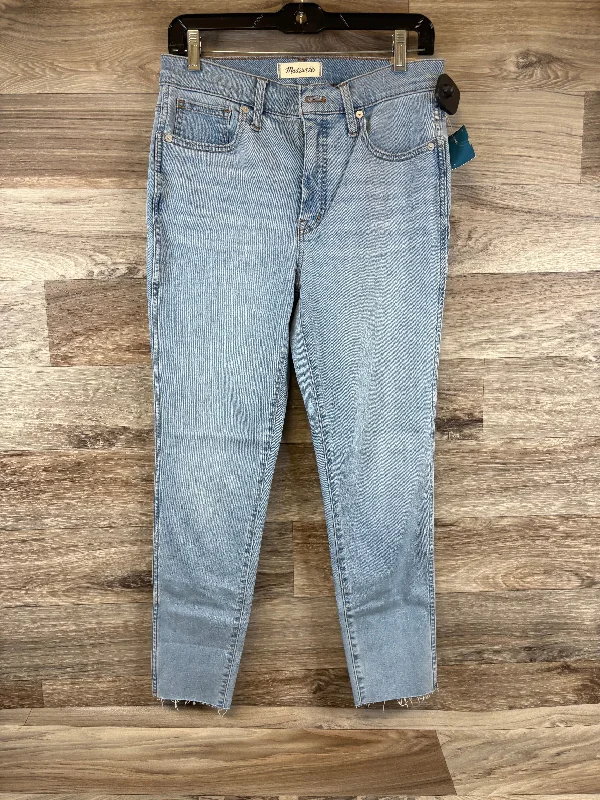 Jeans Skinny By Madewell In Blue Denim, Size: 6