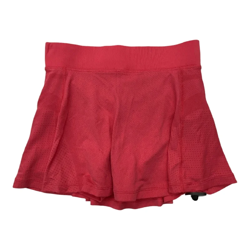 Athletic Skort By Lululemon In Pink, Size: 4