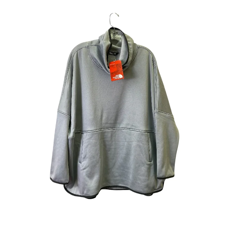 Athletic Sweatshirt Crewneck By The North Face In Grey, Size:1X