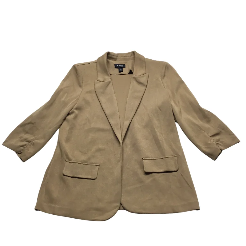 Blazer By A Byer In Tan, Size: M