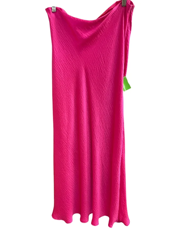 Skirt Maxi By Steve Madden In Pink, Size: L