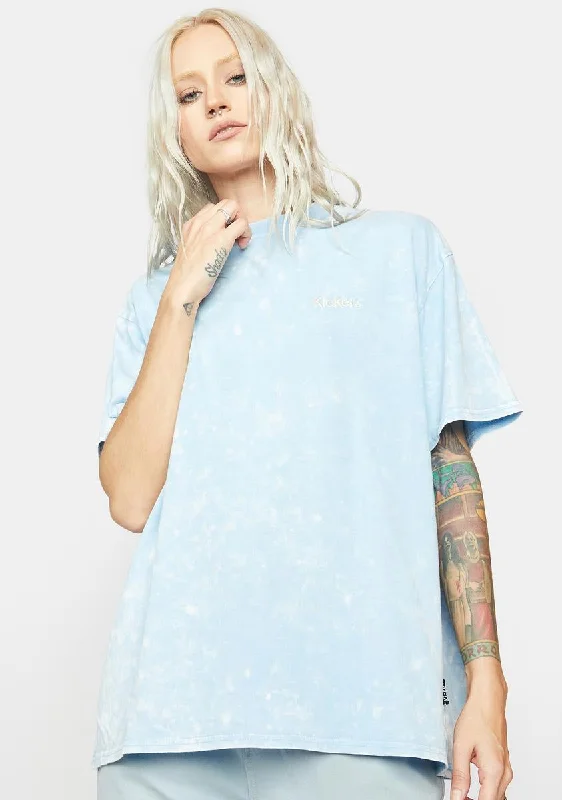 Blue Splatter Tee