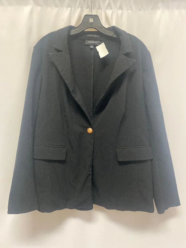 Blazer By Lane Bryant In Black, Size: Xxl