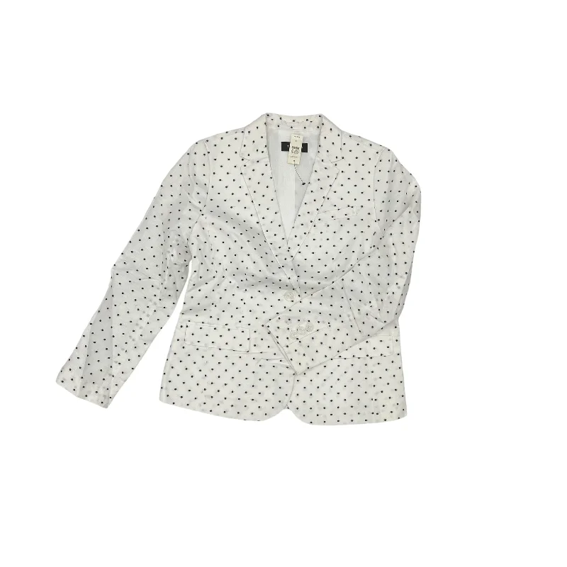 Blazer By Talbots In Polkadot Pattern, Size:M