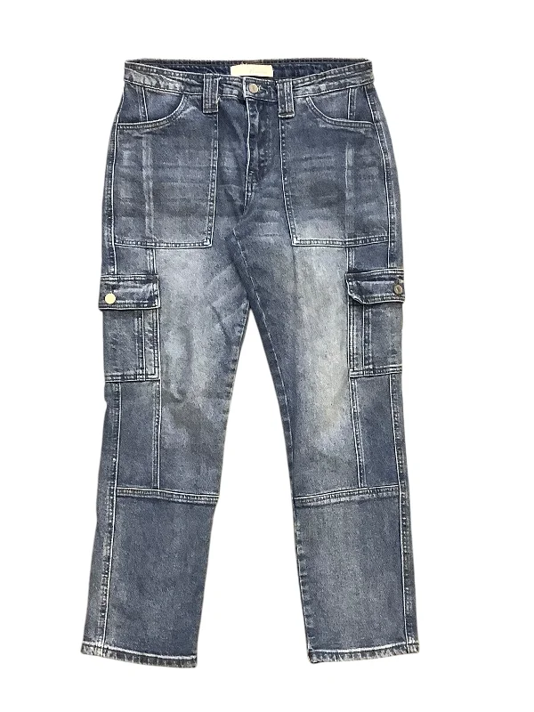 Jeans Straight By Kancan In Blue Denim, Size: 6(7/27)