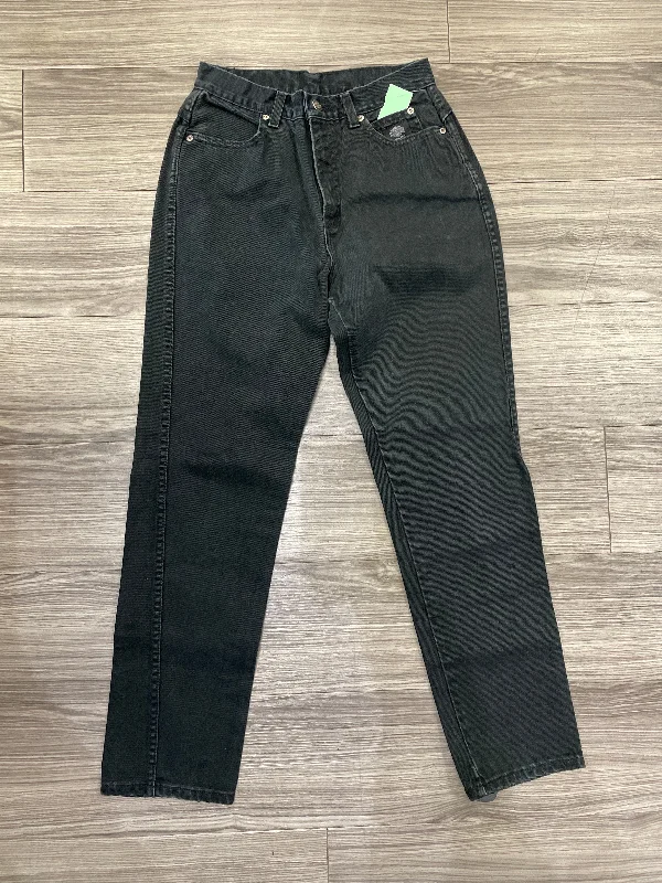 Jeans Boyfriend By Harley Davidson In Black, Size: 6