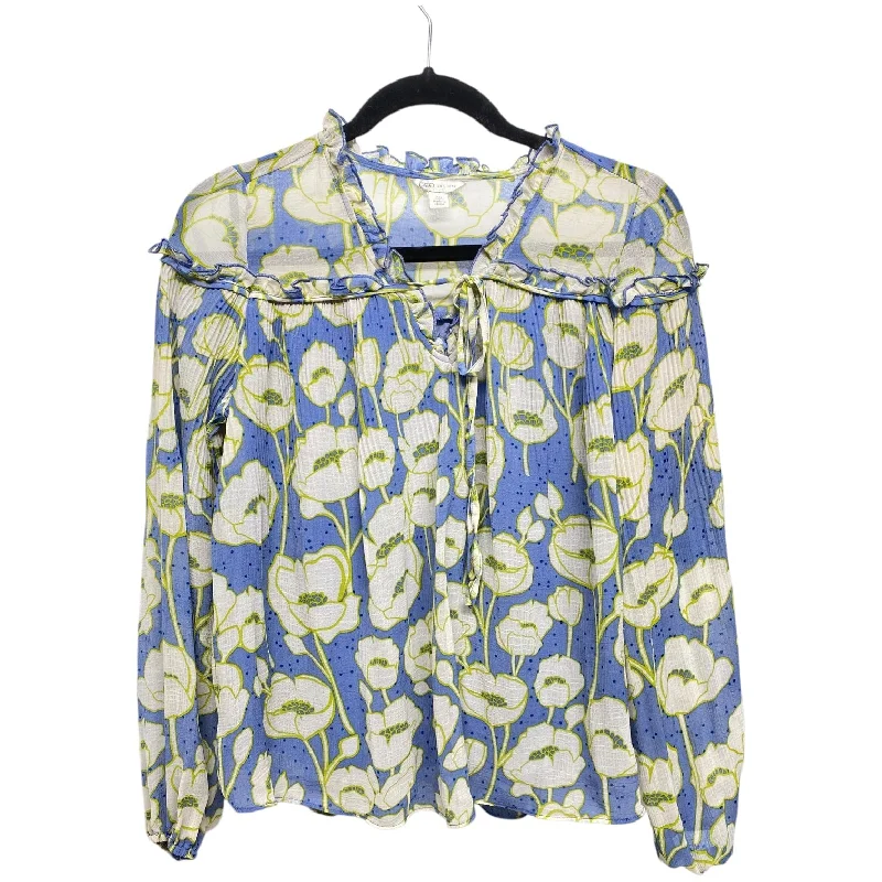 Top Long Sleeve By Cato In Floral Print, Size: Xs