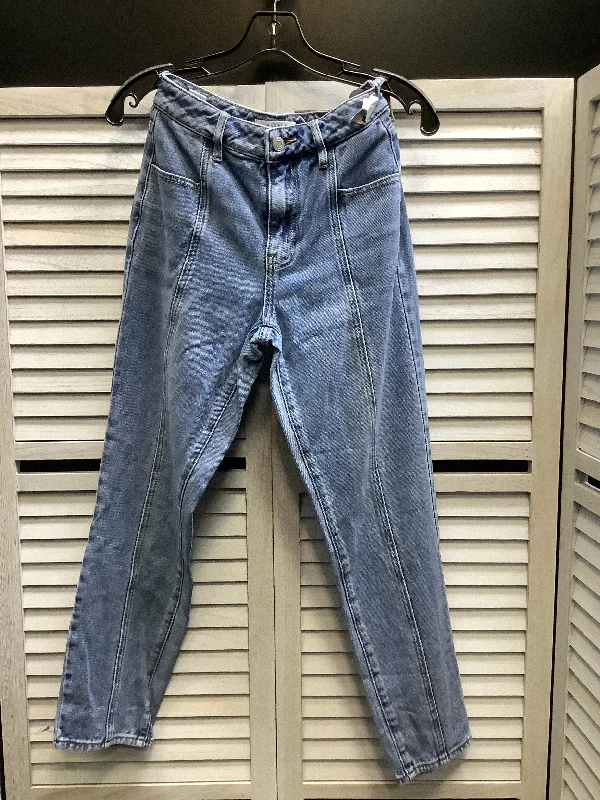 Jeans Straight By Pacsun In Blue Denim, Size: 0