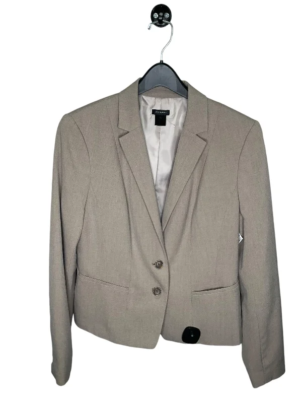 Blazer By Ann Taylor In Beige, Size: 10