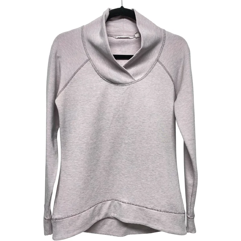 Sweatshirt Collar By Athleta In Purple, Size: S