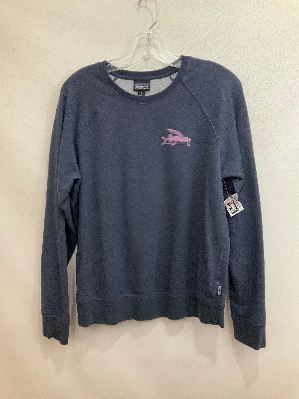 Athletic Sweatshirt Crewneck By Patagonia  Size: L