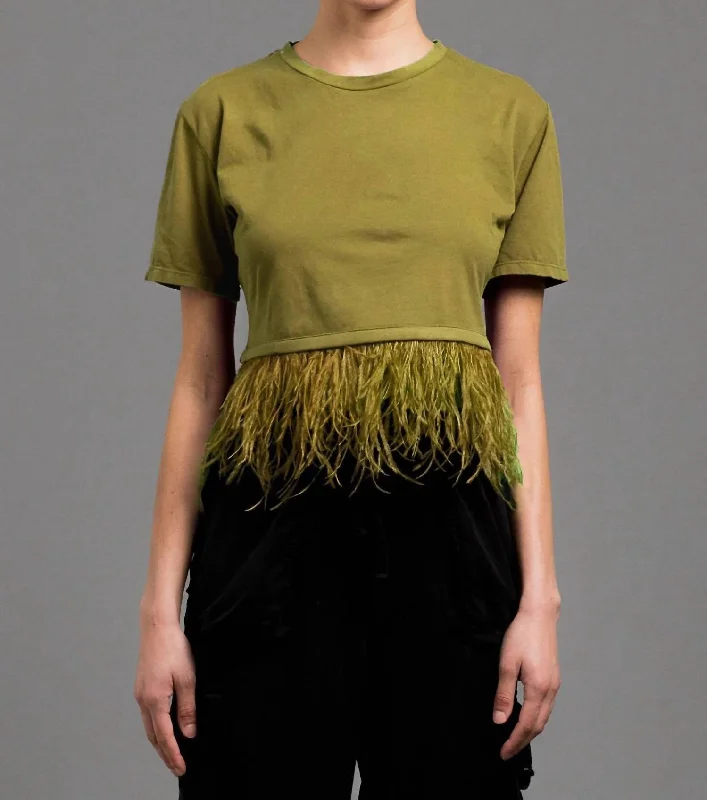 Birdie Tee In Moss