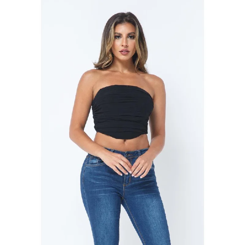 Seasonal Trends Mesh Corset Top