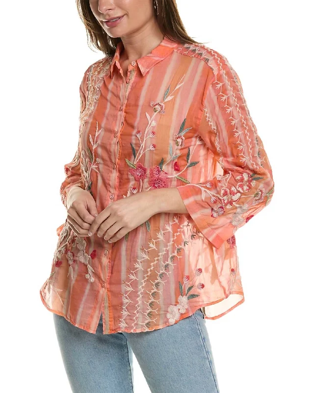 Lowest Prices This Weekend – Don't Miss Out Cherri Kimono Sleeve Shirt In Multi