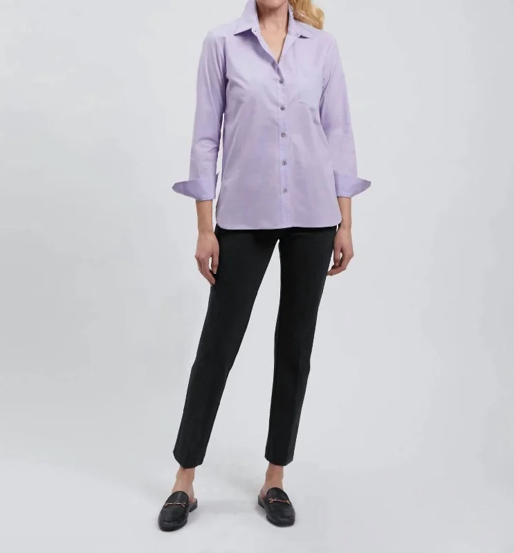 Exclusive Discounts Available Now Button Up Shirt In Lavender