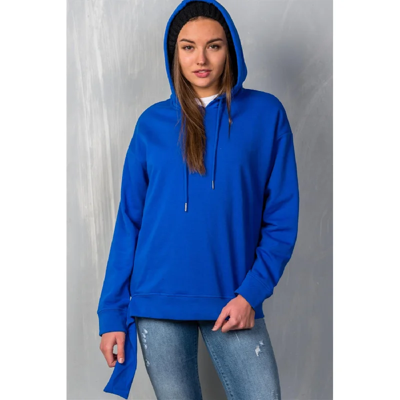 Inspired By You, Designed For You Uneven Hem Graphic "venice" Pullover Hoodie