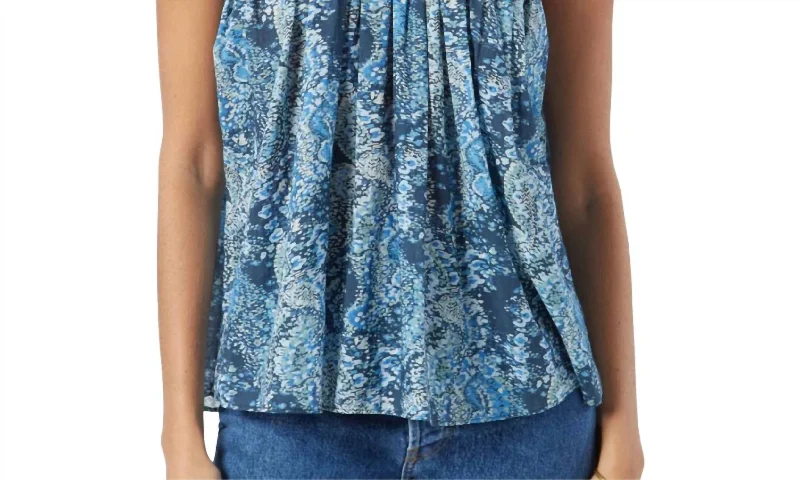 Don't Miss These Must-Have Offers Fern Cotton Tank Top In Regatta Multi