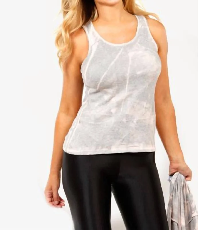 Unmissable Sale – Shop Before It'S Over Bleach Bra-Friendly Tank In Marble
